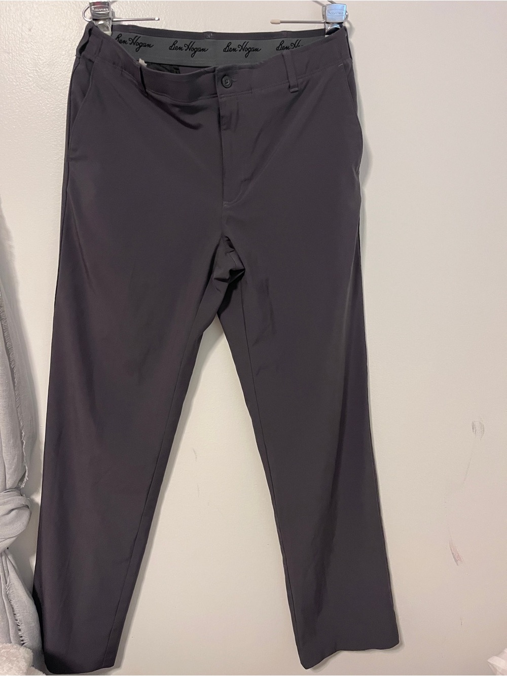 Hogan Men's Chinos in Charcoal Gray